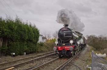 Картинка техника паровозы рельсы паровоз