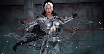 Картинка 3д+графика фантазия+ fantasy фон взгляд девушка