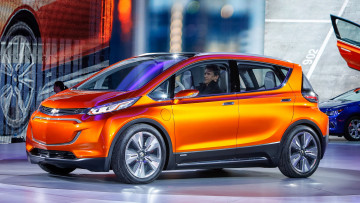 обоя chevrolet bolt-ev concept 2015, автомобили, выставки и уличные фото, chevrolet, bolt-ev, concept, 2015, выставка, автосалон