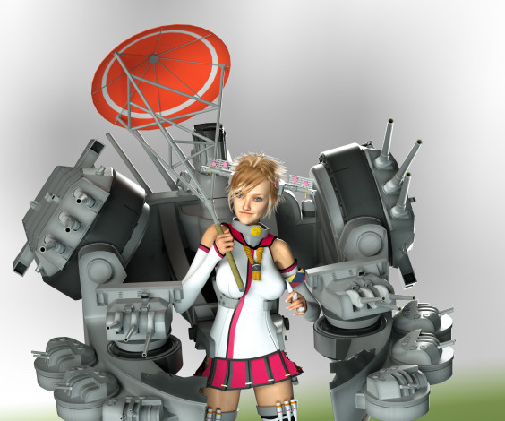 Обои картинки фото 3д графика, фантазия , fantasy, фон, взгляд, девушка