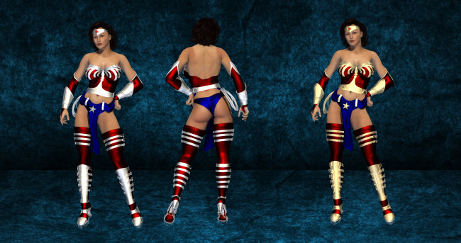 Обои картинки фото 3д графика, люди , people, фон, взгляд, девушки