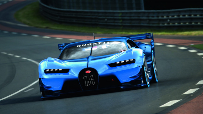 Обои картинки фото bugatti vision gran turismo concept 2015, автомобили, bugatti, vision, gran, turismo, concept, 2015