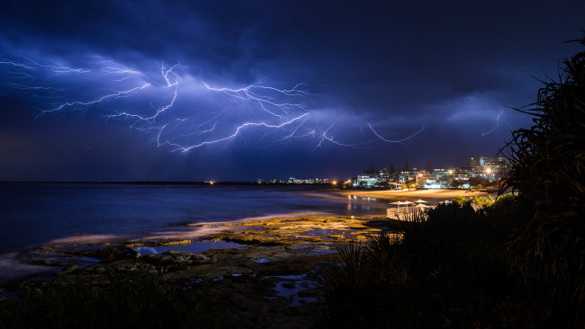 Обои картинки фото города, - пейзажи, шторм