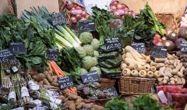 Обои картинки фото еда, овощи, прилавок