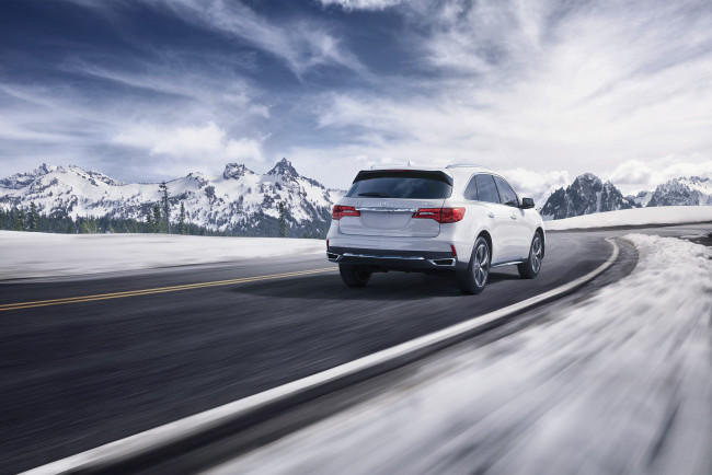Обои картинки фото автомобили, acura, 2017г, mdx