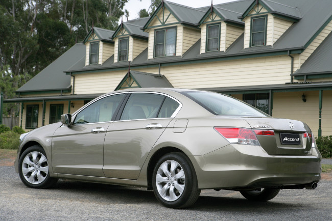 Обои картинки фото автомобили, honda, accord, sedan, au-spec