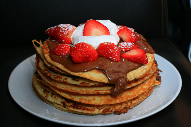 Обои картинки фото еда, блины,  оладьи, вкусности