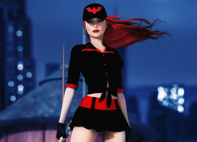 Обои картинки фото 3д графика, люди , people, девушка, взгляд, фон