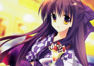 Картинка аниме unknown +другое фон взгляд девушка