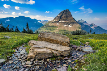 Картинка природа реки озера река горы пейзаж