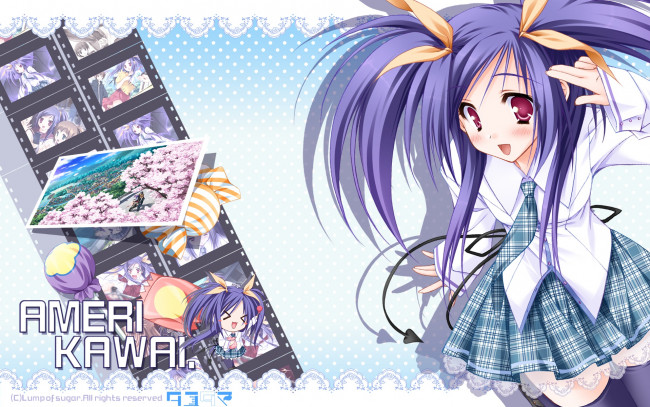 Обои картинки фото аниме, unknown,  другое, фон, взгляд, девушка