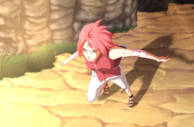 Обои картинки фото аниме, naruto, сакура