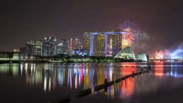 Картинка города сингапур+ сингапур простор