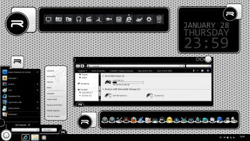 Картинка компьютеры screenshots цвета фон узор