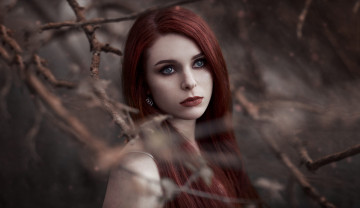 Картинка девушка девушки -unsort+ рыжеволосые+и+другие модель