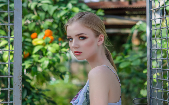 Обои картинки фото девушка, девушки, -unsort , блондинки,  светловолосые, модель