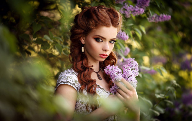 Обои картинки фото девушка, девушки, -unsort , рыжеволосые и другие, модель