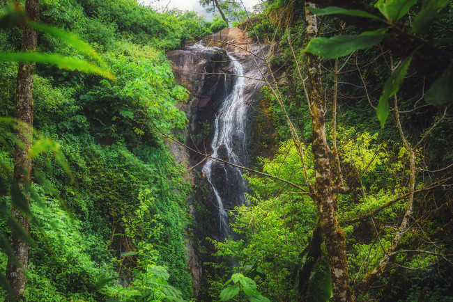 Обои картинки фото природа, водопады, простор