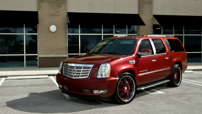 Обои картинки фото cadillac escalade, автомобили, cadillac, escalade, крутой, стальной, монстр, из, америки