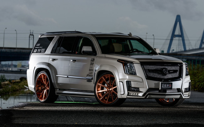 Обои картинки фото cadillac escalade, автомобили, cadillac, escalade, крутой, стальной, монстр, из, америки