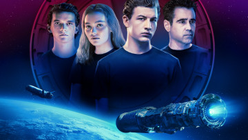 Картинка voyagers+ +2021+ кино+фильмы -unknown+ другое поколение вояджер фантастика драма триллер постер tye sheridan lily rose depp colin farrell