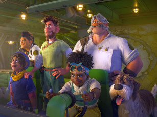 Картинка strange+world+||+2022 мультфильмы strange+world strange world мультфильм семейный фэнтези кадры disney cтранный мир