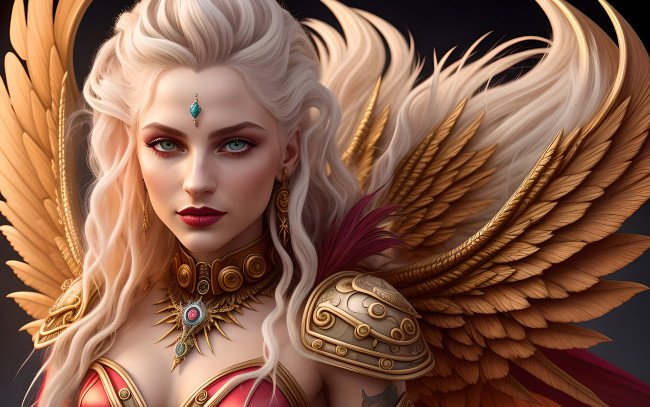 Обои картинки фото фэнтези, девушки, нейросети, графика, нейроарт, ai, art, нейронные, сети, рисунки, нейро, искусство