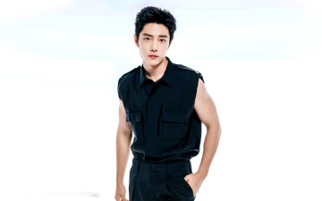 Картинка мужчины xiao+zhan актер наряд безрукавка