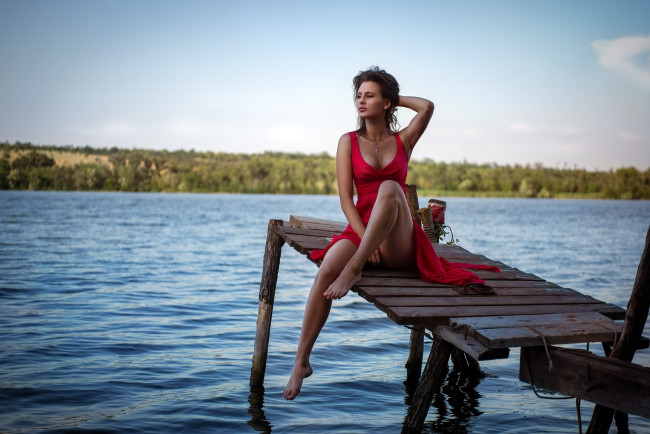 Обои картинки фото девушки, - брюнетки,  шатенки, девушка, позирует