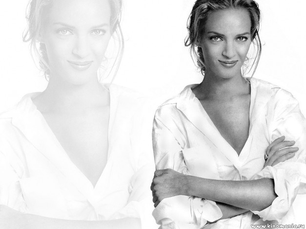 Обои картинки фото Uma Thurman, ума, турман, девушки