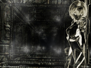 Картинка аниме evangelion