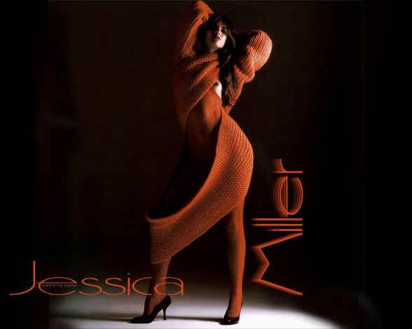 Обои картинки фото Jessica Miller, девушки