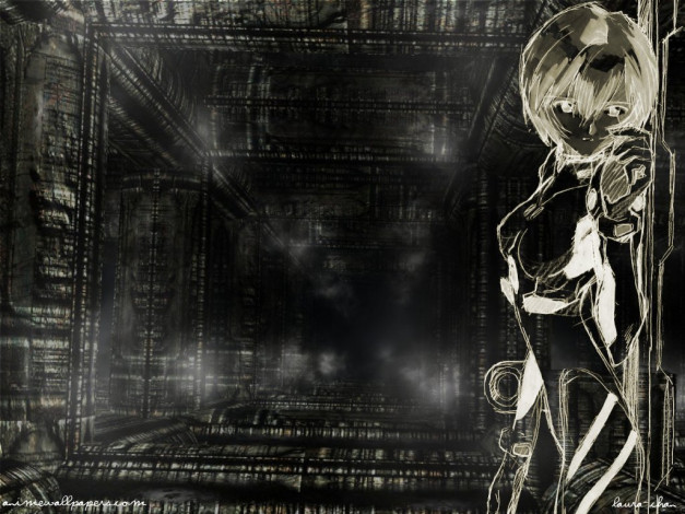 Обои картинки фото аниме, evangelion