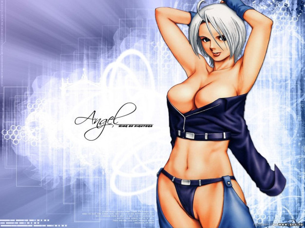 Обои картинки фото аниме, the, king, of, fighters