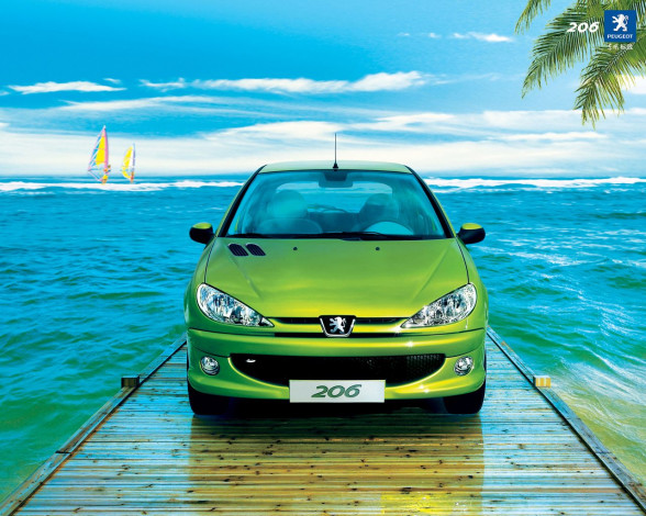 Обои картинки фото автомобили, peugeot