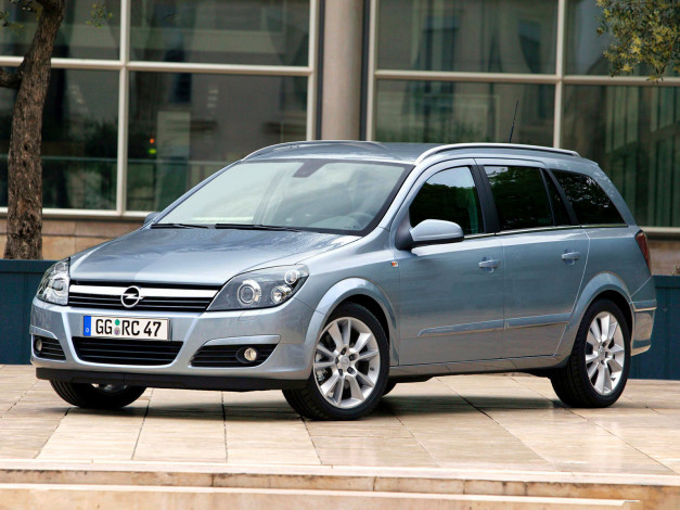 Обои картинки фото astra, caravan, автомобили, opel