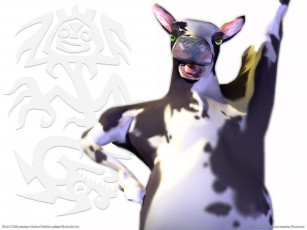 обоя видео, игры, black, white