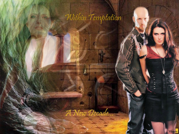 Обои картинки фото музыка, within, temptation