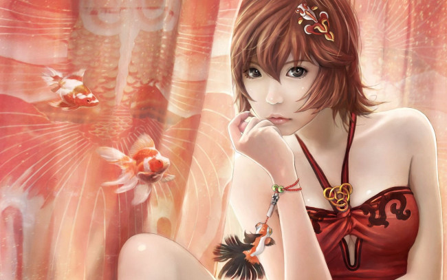 Обои картинки фото фэнтези, девушки