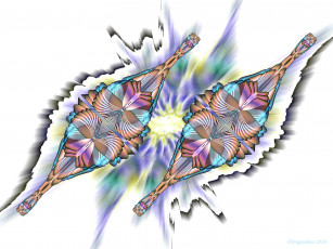 Картинка 3д графика fractal фракталы фрактал