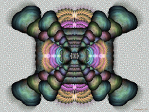 Картинка 3д графика fractal фракталы фрактал