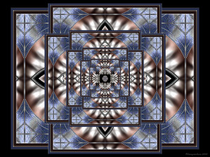 Картинка 3д графика fractal фракталы фрактал