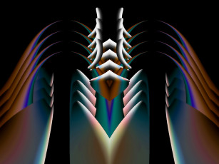 Картинка 3д графика fractal фракталы фрактал