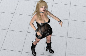 Картинка 3д графика people люди девушка