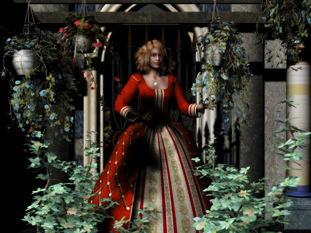 Обои картинки фото 3д, графика, people, люди, девушка