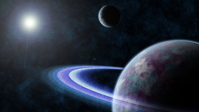 Обои картинки фото космос, арт, планеты