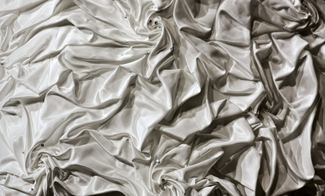 Обои картинки фото разное, текстуры, складки, атлас, белый