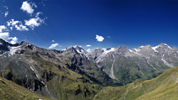 Картинка природа горы облака