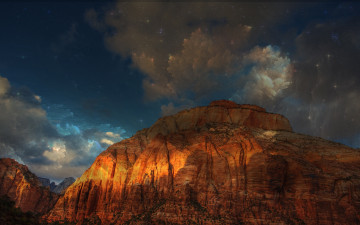 Картинка east temple природа стихия вулкан извержение пепел