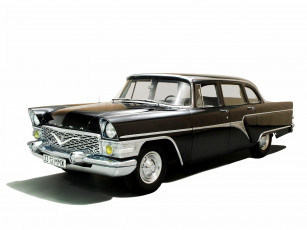 Картинка газ 13 Чайка автомобили auto ретро ссср